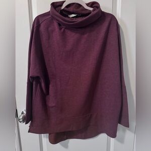 Soft Surroundings Women's Purple Sweater-Petite S/M